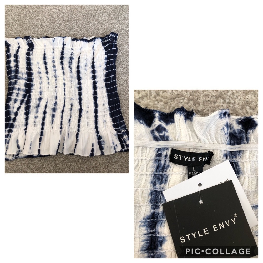 Style Envy Strapless Top 🌻🌻